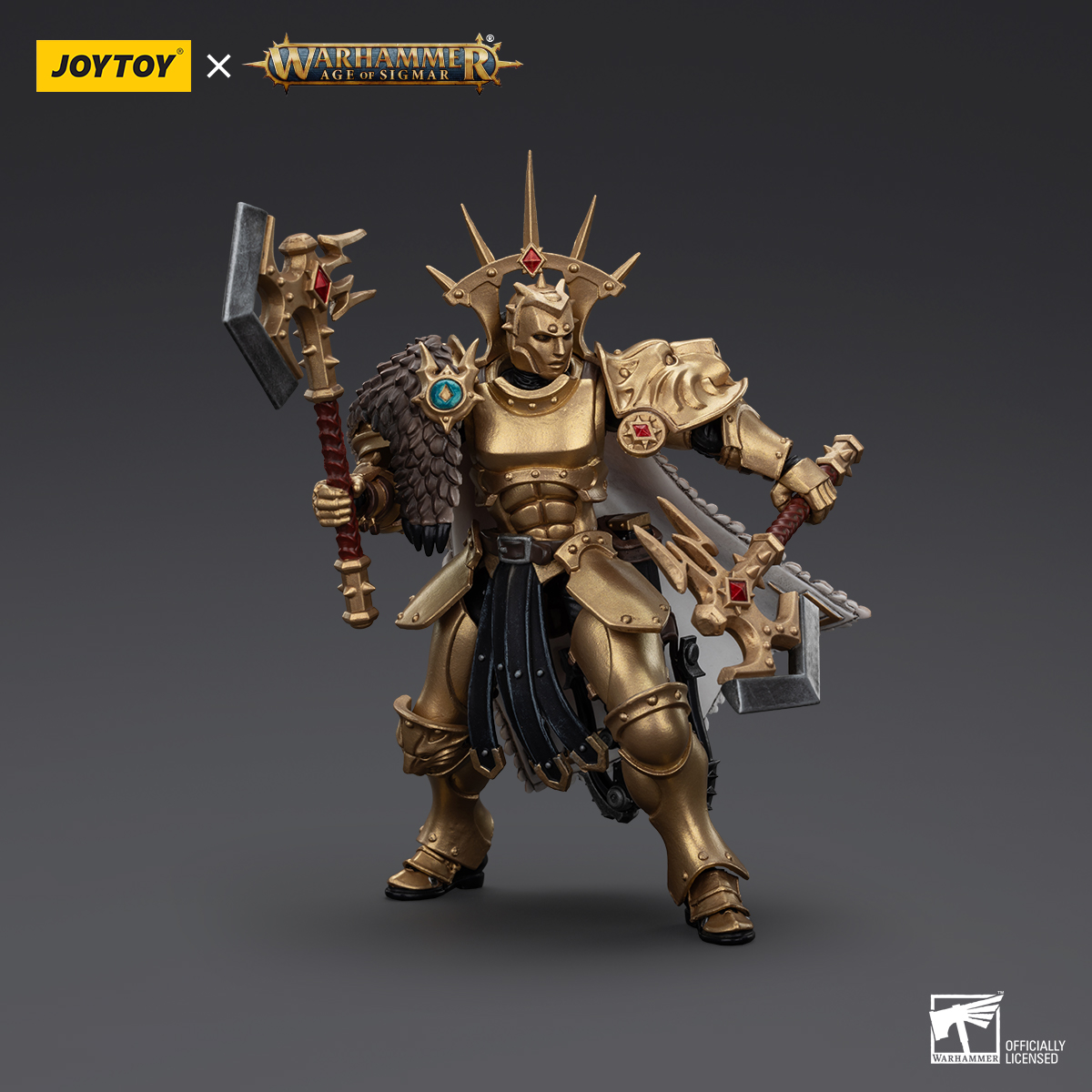 JoyToy JT00898 1/18 Warhammer AGE OF SIGMAR Stormcast Eternals The Blacktalons Neave Blacktalon