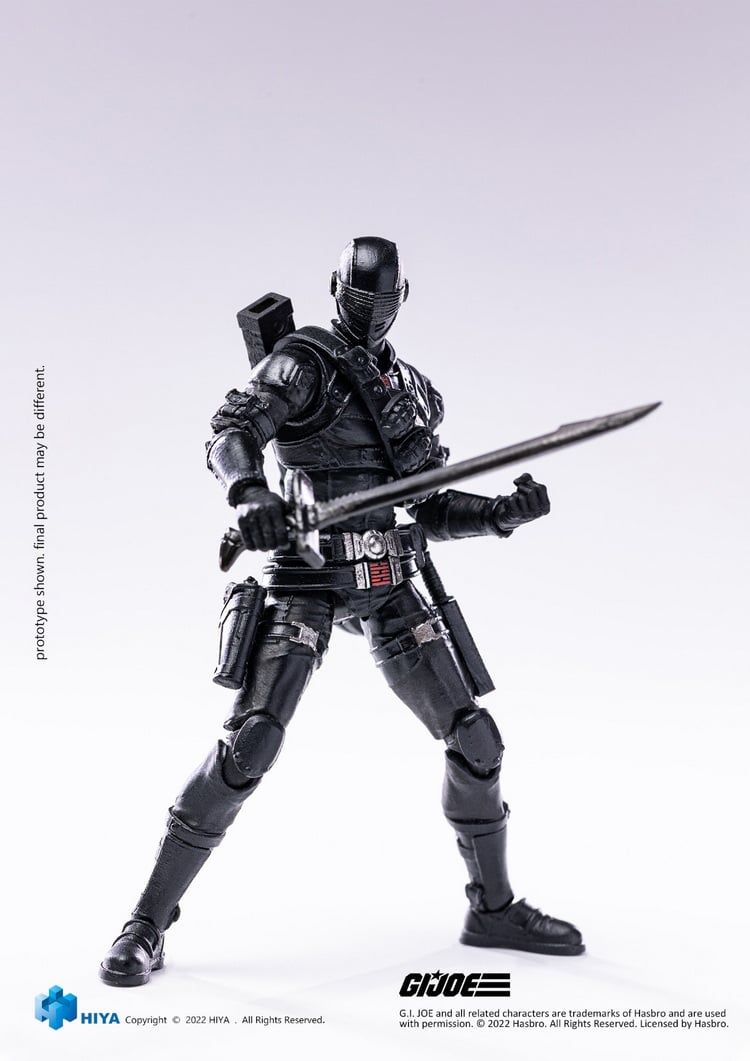HIYA G.I. JOE SNAKE EYES フィギュア Exquisite 1/18 Mini G.I. Joe Snake Eyes Figure | Bombusbee