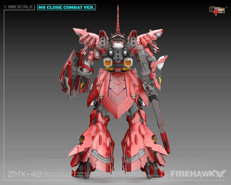 Mechanicore 1/100 ZMX42 FIREHAWK Model Kit | Bombusbee