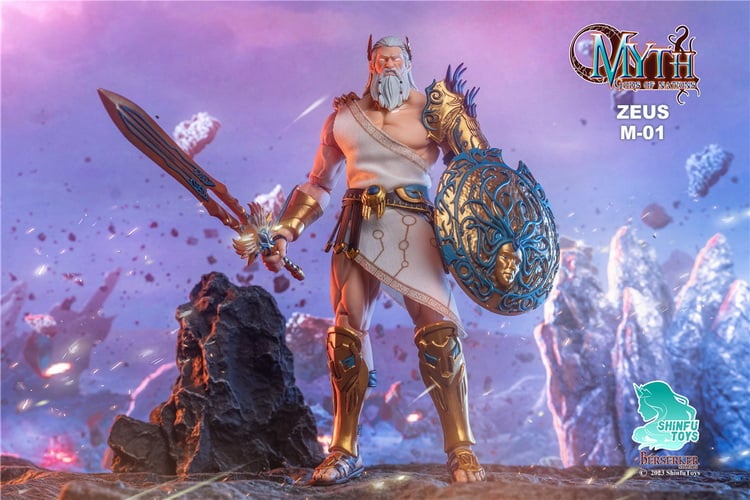 ウサ魔神 Shinfutoys 1/12 Myth Gods of Nations M01 Zeus