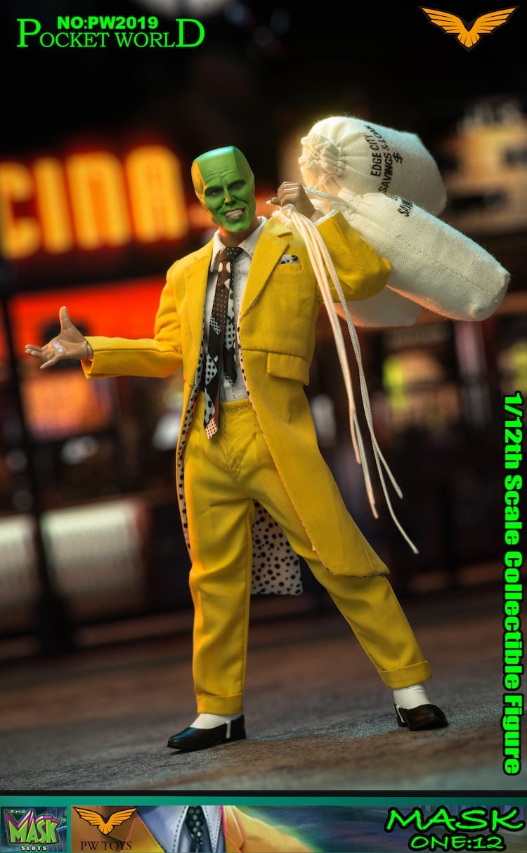 Premium 1/12 Scale The Mask Action Figure | Bombusbee