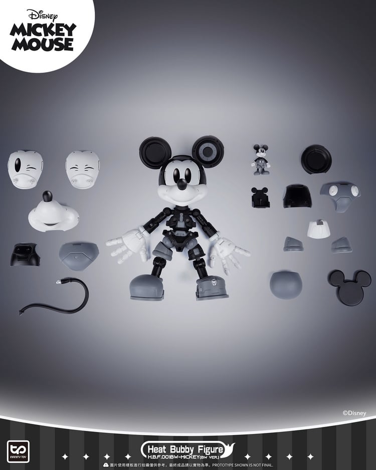 Heatboys HB0075 Disney Mecha Mickey Mouse Retro Version
