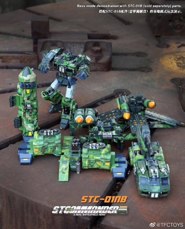 TFC TOYS STC-01NB Supreme Techtial Commander Nuclear Blast Version