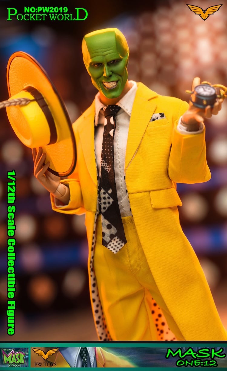 Premium 1/12 Scale The Mask Action Figure | Bombusbee