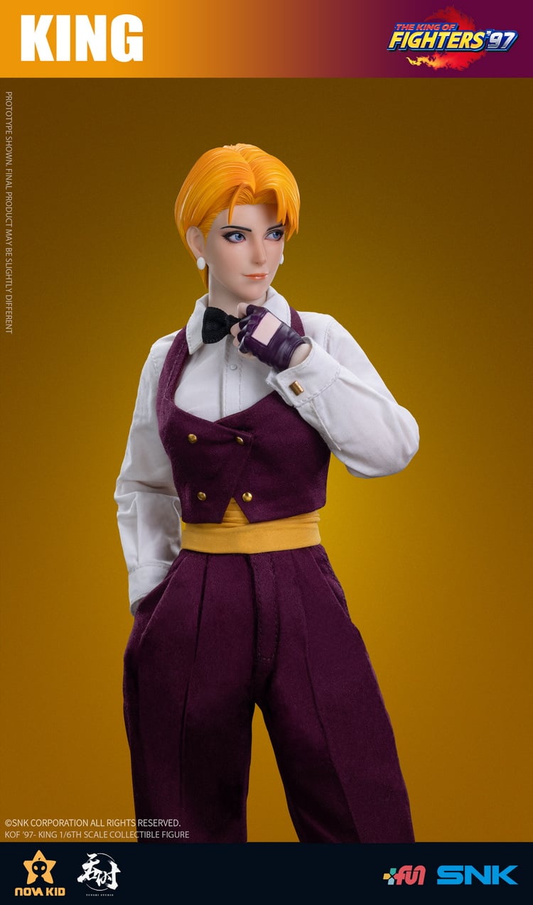 TUNSHI STUDIO 1/6 KOF97 キング TS-XZZ-006 Tunshi Studio 1/6 TS-XZZ-006 The King of Fighters 97 King - Bombusbee