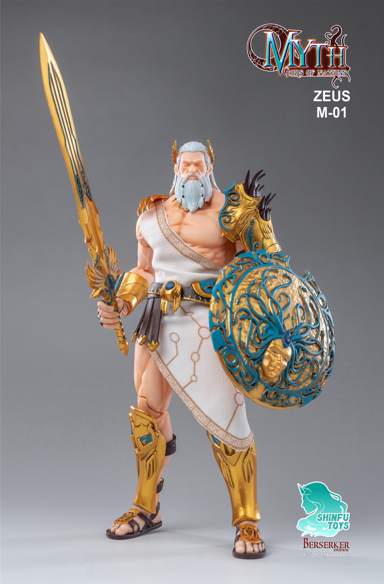 Shinfutoys 1/12 Myth Gods of Nations M01 Zeus Shinfutoys 1/12 Myth Gods of Nations M01 Zeus