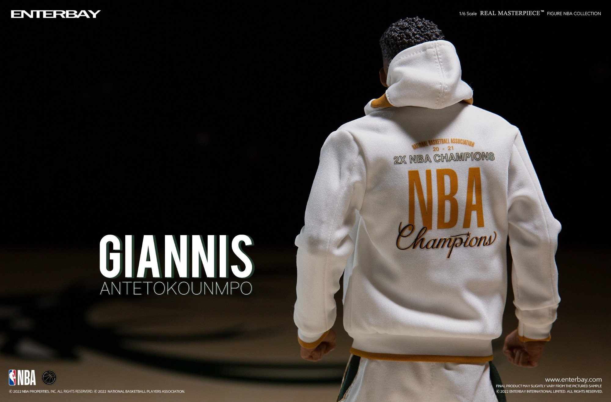 ENTERBAY RM-1088 ヤニス・アデトクンボ 1/6 Giannis Enterbay Giannis