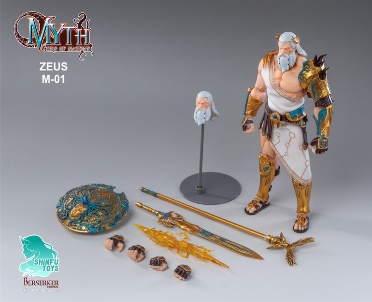Shinfutoys 1/12 Myth Gods of Nations M01 Zeus