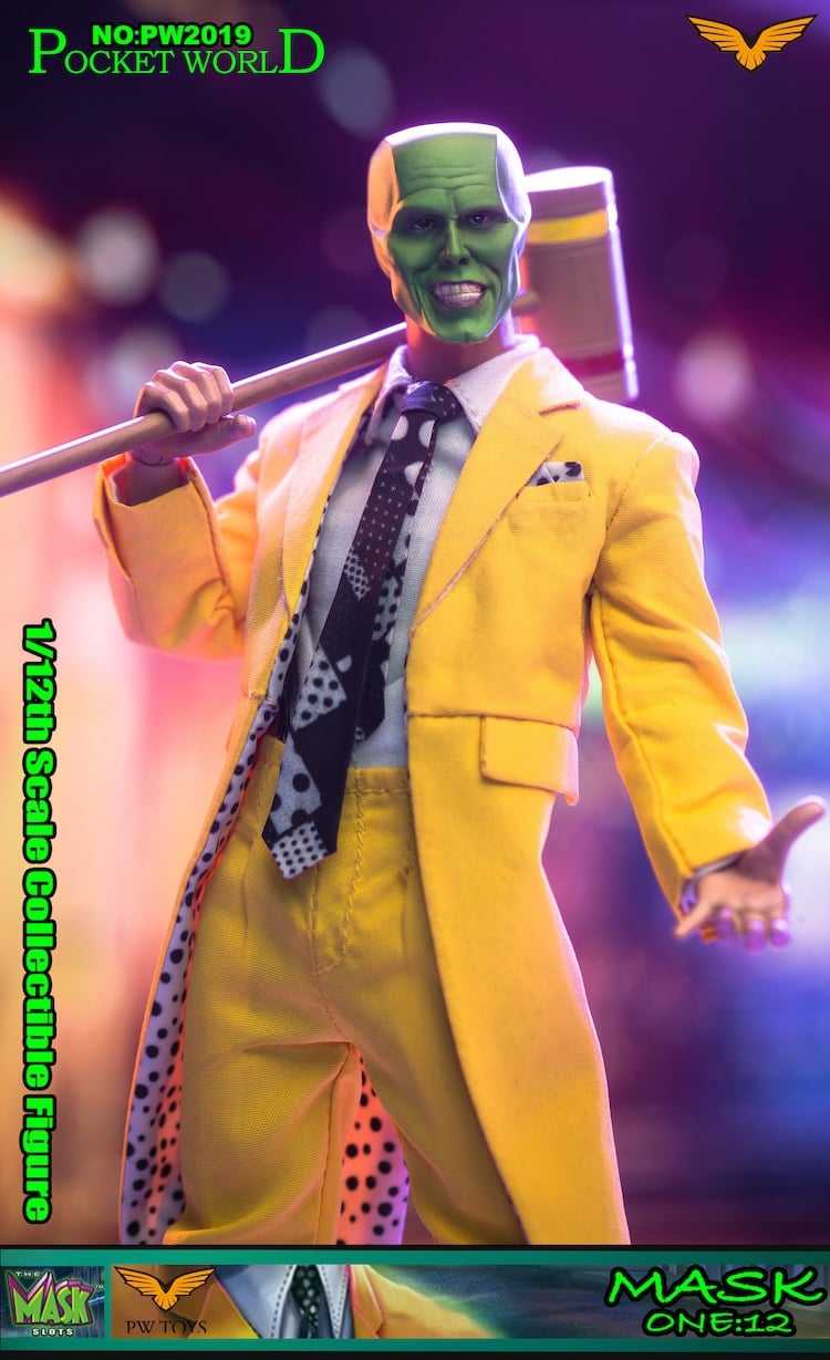 Premium 1/12 Scale The Mask Action Figure | Bombusbee