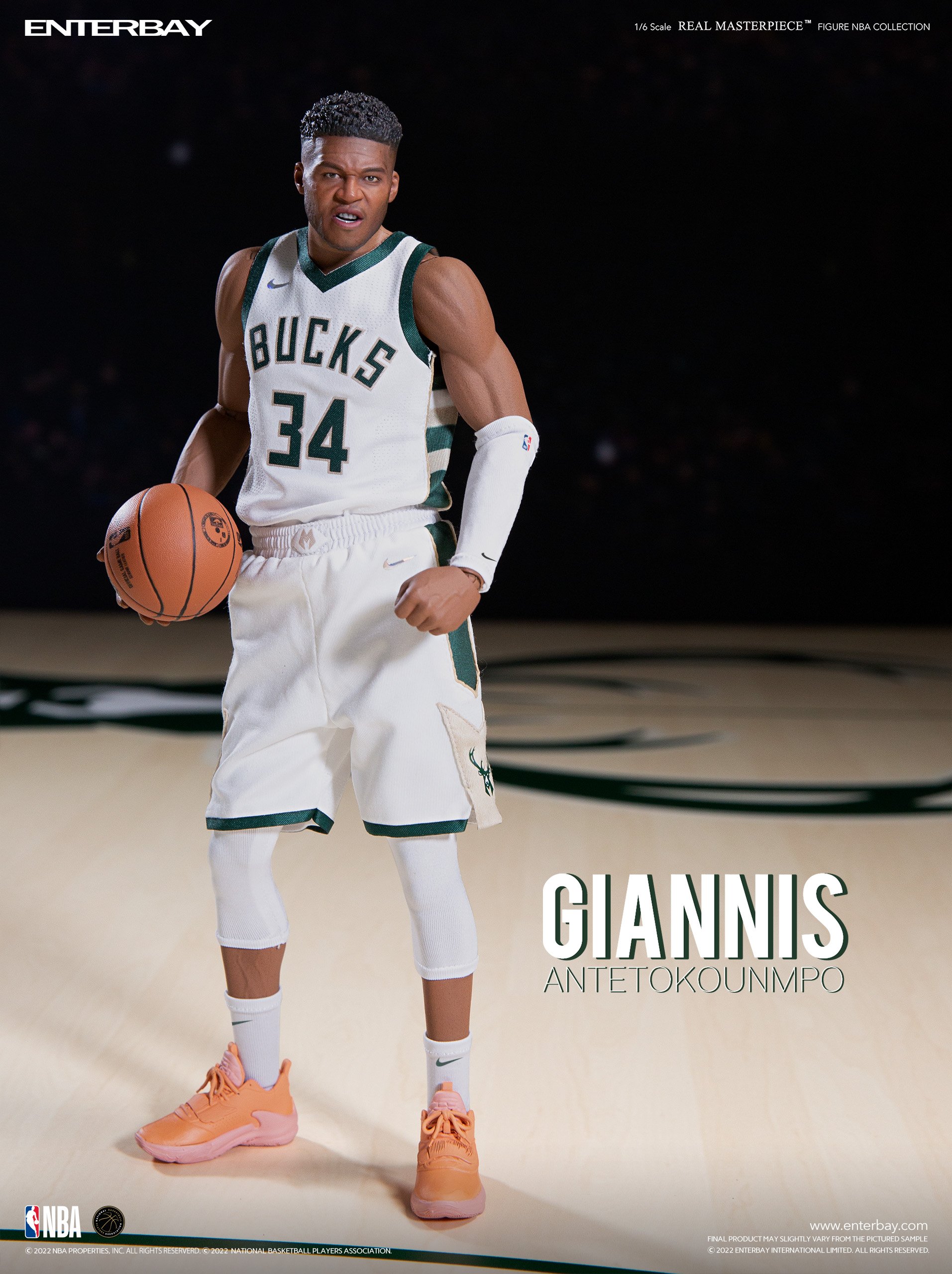 ENTERBAY RM-1088 ヤニス・アデトクンボ 1/6 Giannis Enterbay Giannis